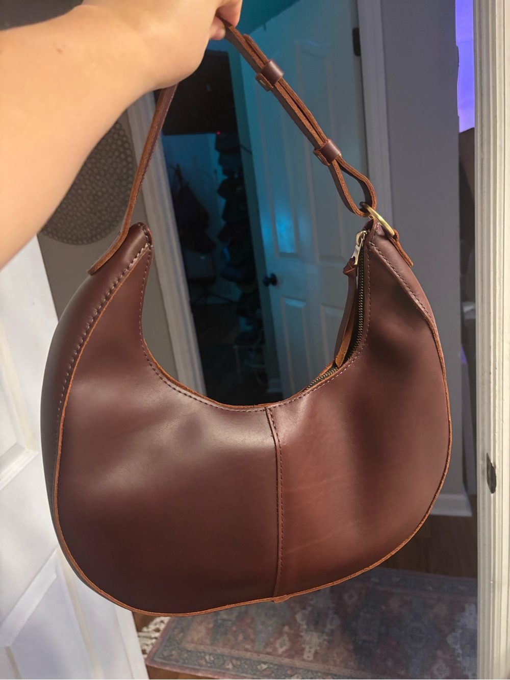 Large cognac Nora